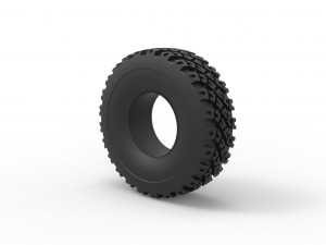 Offroad tire 68 Scale 1 to 25 3Dプリントモデル