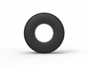 Offroad tire 69 Scale 1 to 25 3D 打印模型