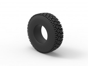 Offroad tire 69 Scale 1 to 25 3D 打印模型