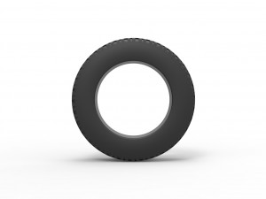 Offroad tire 70 Scale 1 to 25 Modello di stampa 3D