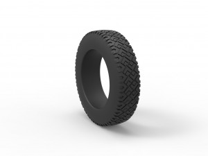 Offroad tire 70 Scale 1 to 25 Modello di stampa 3D
