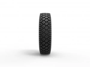 Offroad tire 71 Scale 1 to 25 3D Print Model