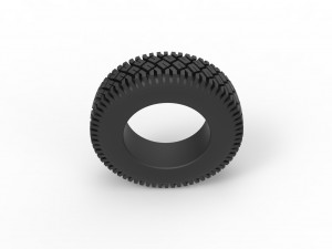 Offroad tire 71 Scale 1 to 25 3D Print Model