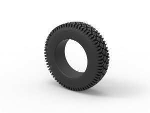 Offroad tire 71 Scale 1 to 25 3D Print Model