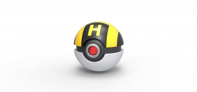 Ultra Ball Version 2 Modèles 3D en vedette .c4d .max .obj .3ds .fbx .stl .blend 