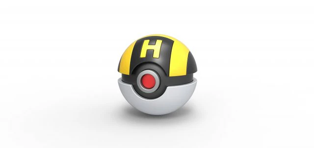 Ultra Ball Version 2 3D Print Model .c4d .max .obj .3ds .fbx .stl .blend 