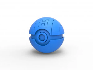 Ultra Ball Version 2 3D Print Model