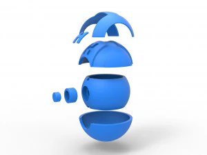 Ultra Ball Version 2 3D Print Model