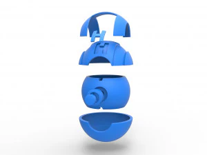 Ultra Ball Version 2 3D Print Model