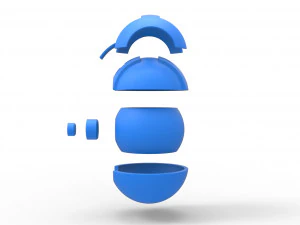 Ultra Ball Version 2 3D Print Model
