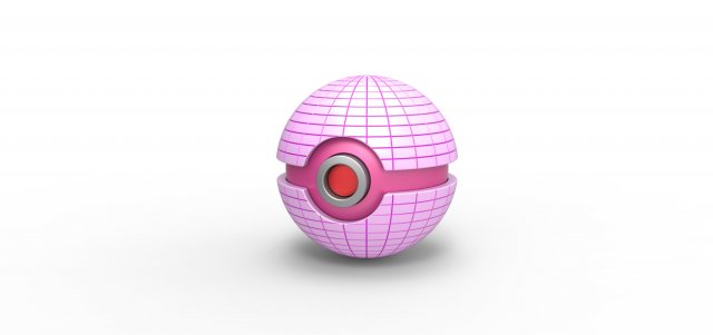 Dynamax Ball 3D-Druckmodell .c4d .max .obj .3ds .fbx .stl .blend 
