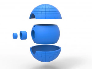 Dynamax Ball 3D Print Model