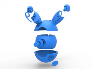 Sfera Spinda Modello di stampa 3D