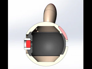 Sfera Spinda Modello di stampa 3D