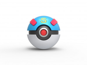Super Ball 3D Baskı Modeli