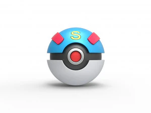 Superbola Modelo de Impressão 3D