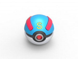 Super Ball 3D Baskı Modeli