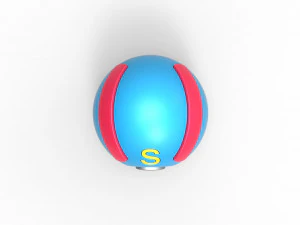 Superbola Modelo de Impressão 3D