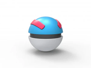 Superbola Modelo de Impressão 3D