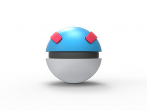 Super Ball 3D Baskı Modeli