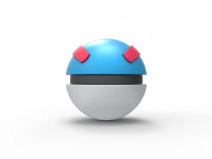 Superbola Modelo de Impressão 3D