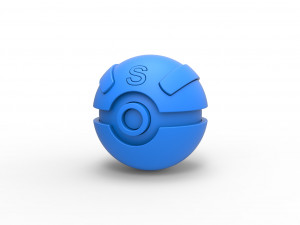 Super Ball 3D Baskı Modeli