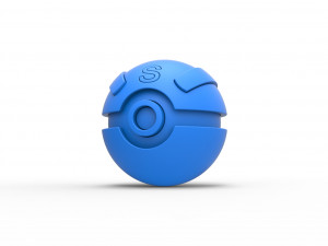 Super Ball 3D Baskı Modeli