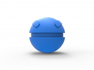 Super Ball 3D Baskı Modeli