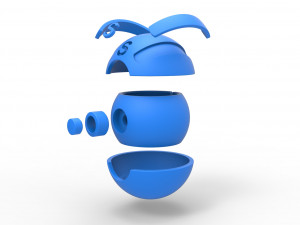 Super Ball 3D Baskı Modeli