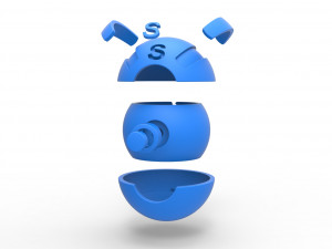 Super Ball 3D Baskı Modeli