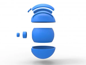 Superbola Modelo de Impressão 3D