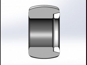 Dune buggy Whitewall rear tire Version 1 Scale 1 to 25 Modello di stampa 3D