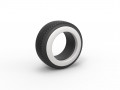 Dune buggy Whitewall rear tire Version 2 Scale 1 to 25 Modèles 3D en vedette