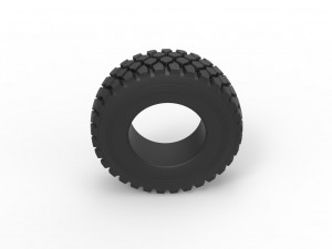 Offroad tire 75 Scale 1 to 25 3Dプリントモデル