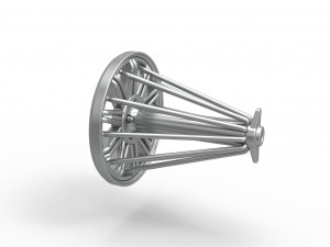 Slab rim insert Version 1 Scale 1 to 25 3D-printmodel