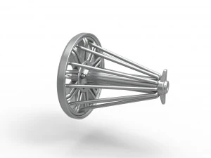 Slab rim insert Version 1 Scale 1 to 25 3D Print Model