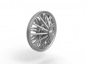 Plaatrandinzetstuk Versie 3 Schaal 1 tot 25 3D printmodel