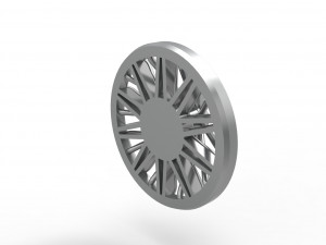 Slab rim insert Version 3 Scale 1 to 25 Modelo de Impressão 3D