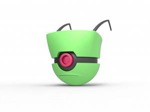 Zim orb Model Cetak 3D