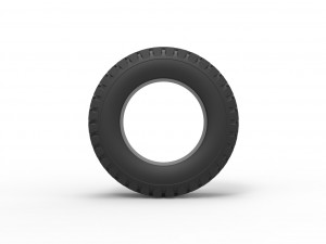 Offroad tire 79 Scale 1 to 25 3D Print Model