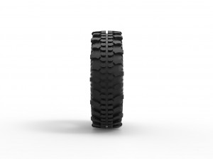 Offroad tire 80 Scale 1 to 25 3D Print Model