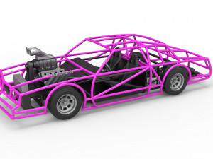 Exo car Scale 1 to 25 3D Print Model