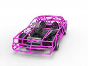 Exo car Scale 1 to 25 3D प्रिंट मॉडल