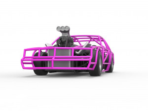 Exo car Scale 1 to 25 3D प्रिंट मॉडल