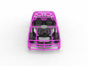 Exo car Scale 1 to 25 3D प्रिंट मॉडल