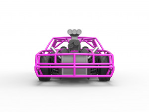 Exo car Scale 1 to 25 3D प्रिंट मॉडल