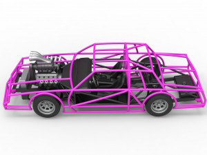 Exo car Scale 1 to 25 3D प्रिंट मॉडल
