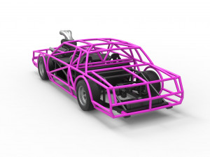Exo car Scale 1 to 25 3D प्रिंट मॉडल