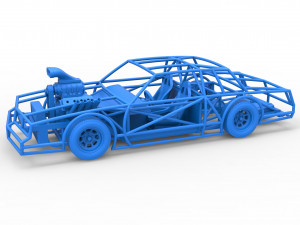 Exo car Scale 1 to 25 3D प्रिंट मॉडल