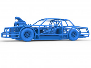 Exo car Scale 1 to 25 3D प्रिंट मॉडल